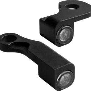 NANO Series LED Turn Signals/Position Light Black Anodized Smoke LED