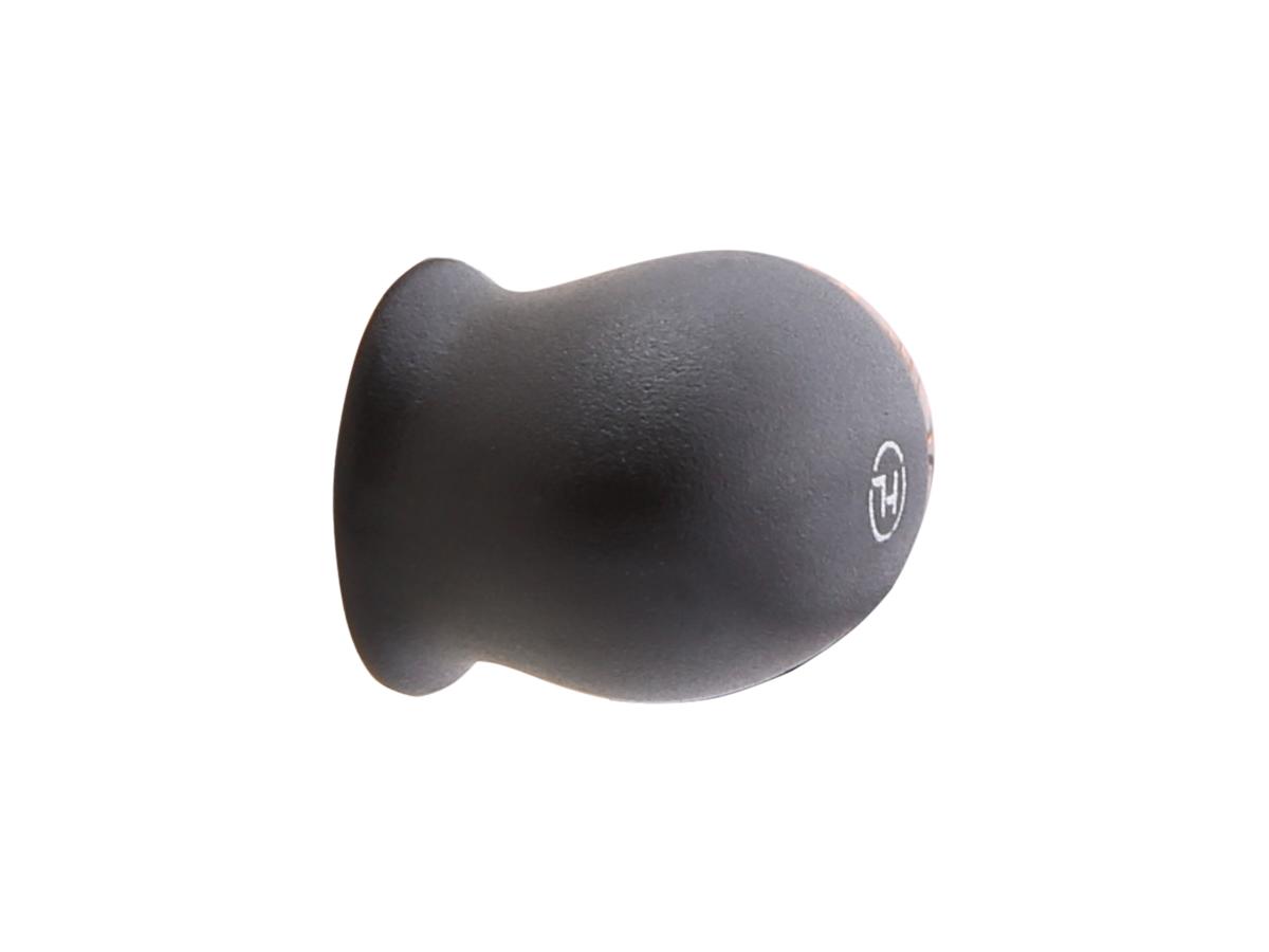 Proton Two LED Turn Signal LED, Tinted Lens, Black Metal Housing Black Tinted LED