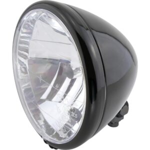 El Paso 6 1/2" Headlight Black Powder Coated H4