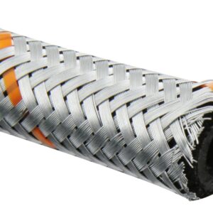 Fuel Hose 3/8", Braided Steel, 20 meter, 4 bar Fuel Hose