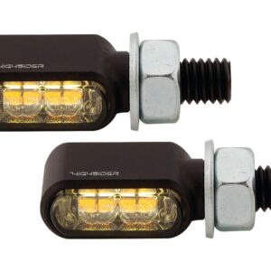 Little Bronx LED Turn Signal/Position Light Black Tinted LED