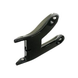Floorboard Mounting Bracket for FL Softail 18-up Right Side Bracket, Forged Aluminum Black