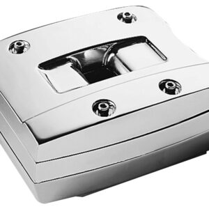 Rocker Box Assembly for Big Twin Evolution Only one set. Must order two sets per engine. Chrome