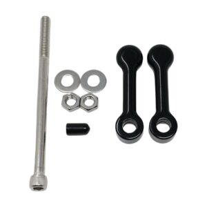Billet Aluminum Tank Lift Kit 1,5" Lift for Sportster Black Powder Coated