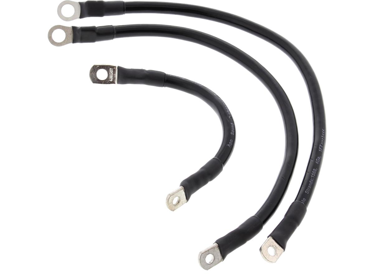 Battery Cable Kit Black