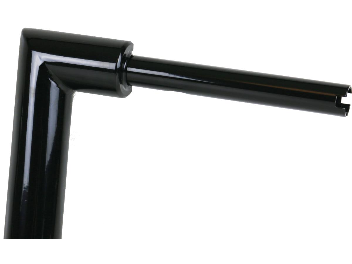2" Str8UP Handlebar for Road Glide Medium (280mm) Black Powder Coated Cable Clutch