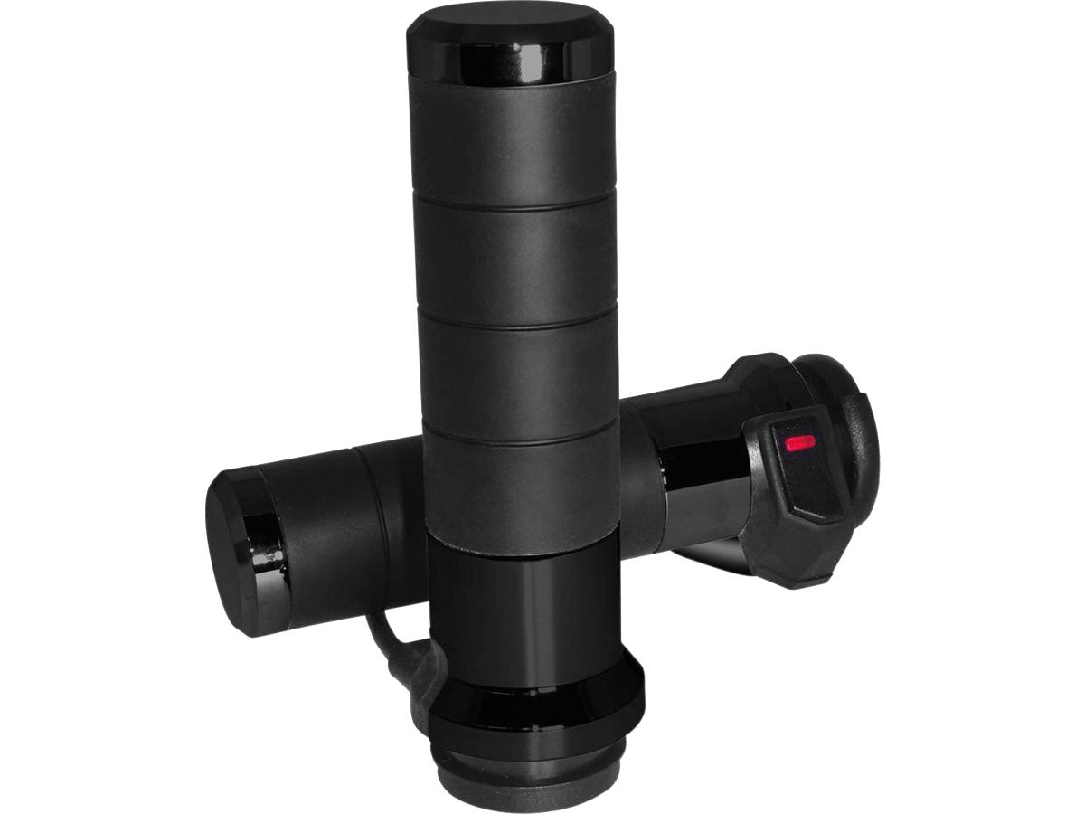 Titan-X Heated Grips Black 1" Throttle By Wire