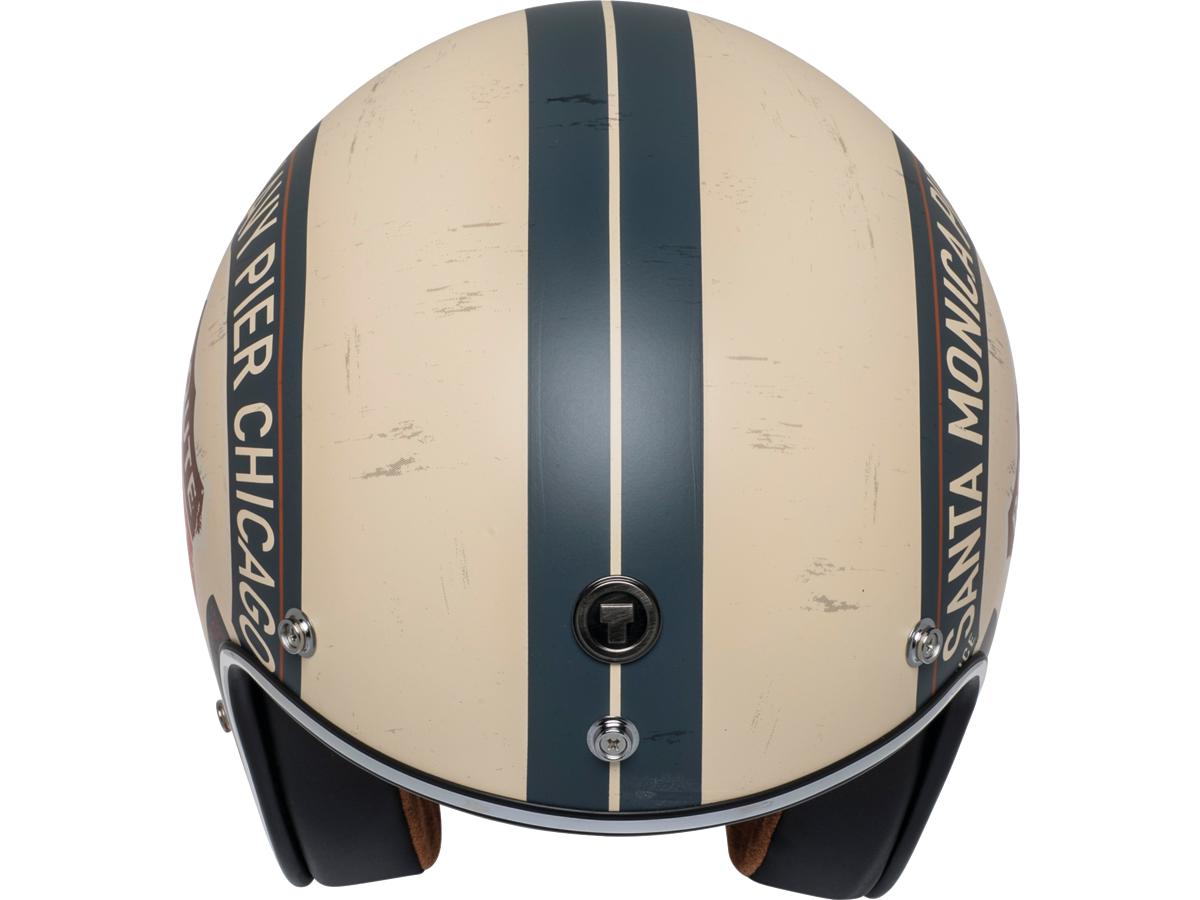 Del Mar (T-50) ECE Open Face Helmet Pacific Coast Highway Graphic