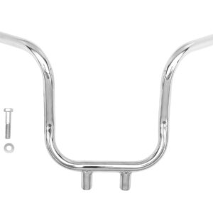 1" Cube Handlebar Non-Dimpled 3-Hole Chrome 1"
