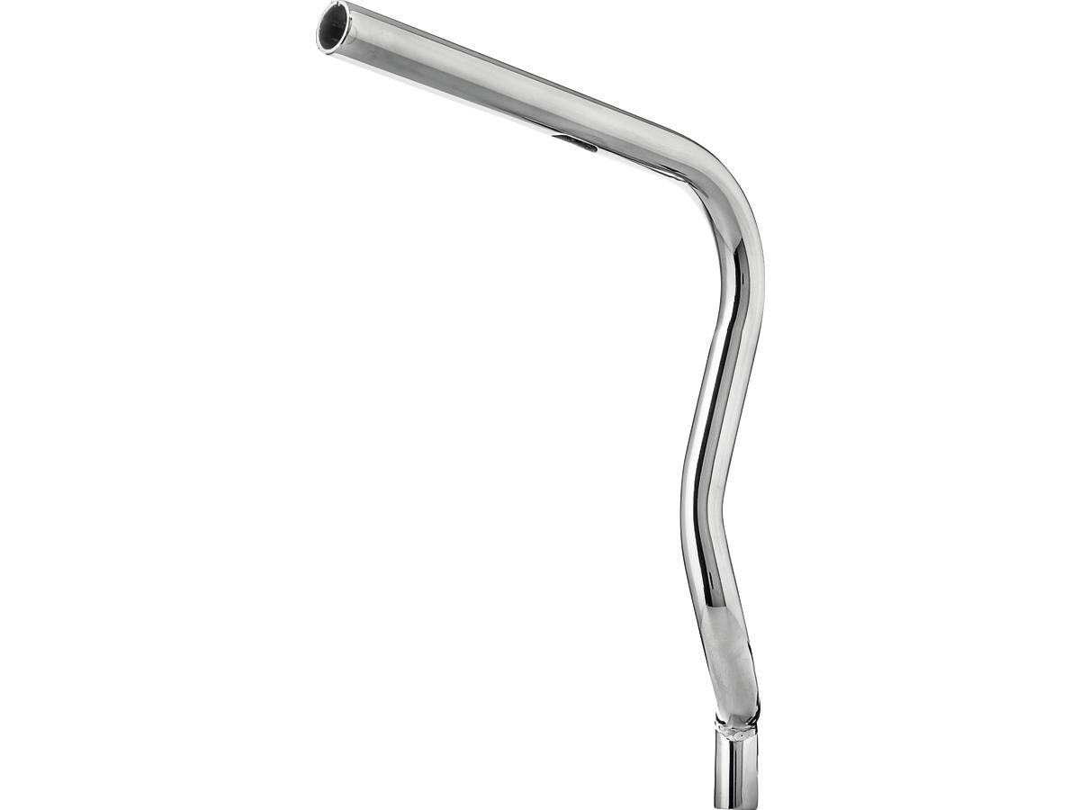 1" Cube Handlebar Non-Dimpled 3-Hole Chrome 1"