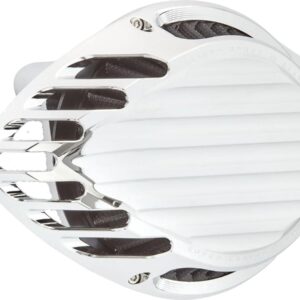 Finned Air Cleaner Chrome