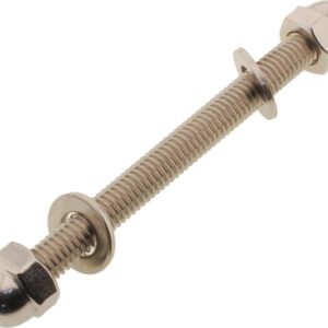 Gas Tank Mounting Screw Kits Supplied are 1 threaded rod, 2 cap nuts and 2 washers Stainless Steel