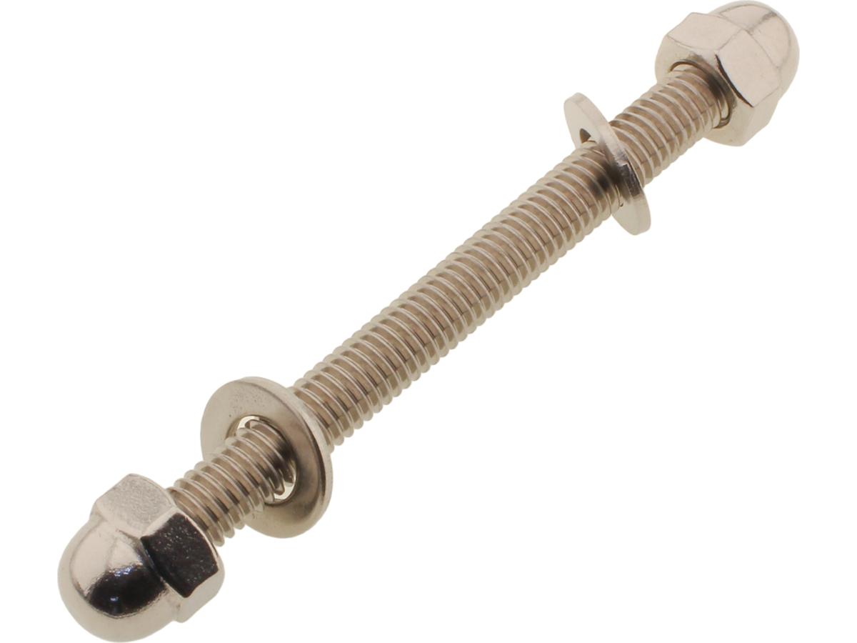 Gas Tank Mounting Screw Kits Supplied are 1 threaded rod, 2 cap nuts and 2 washers Stainless Steel