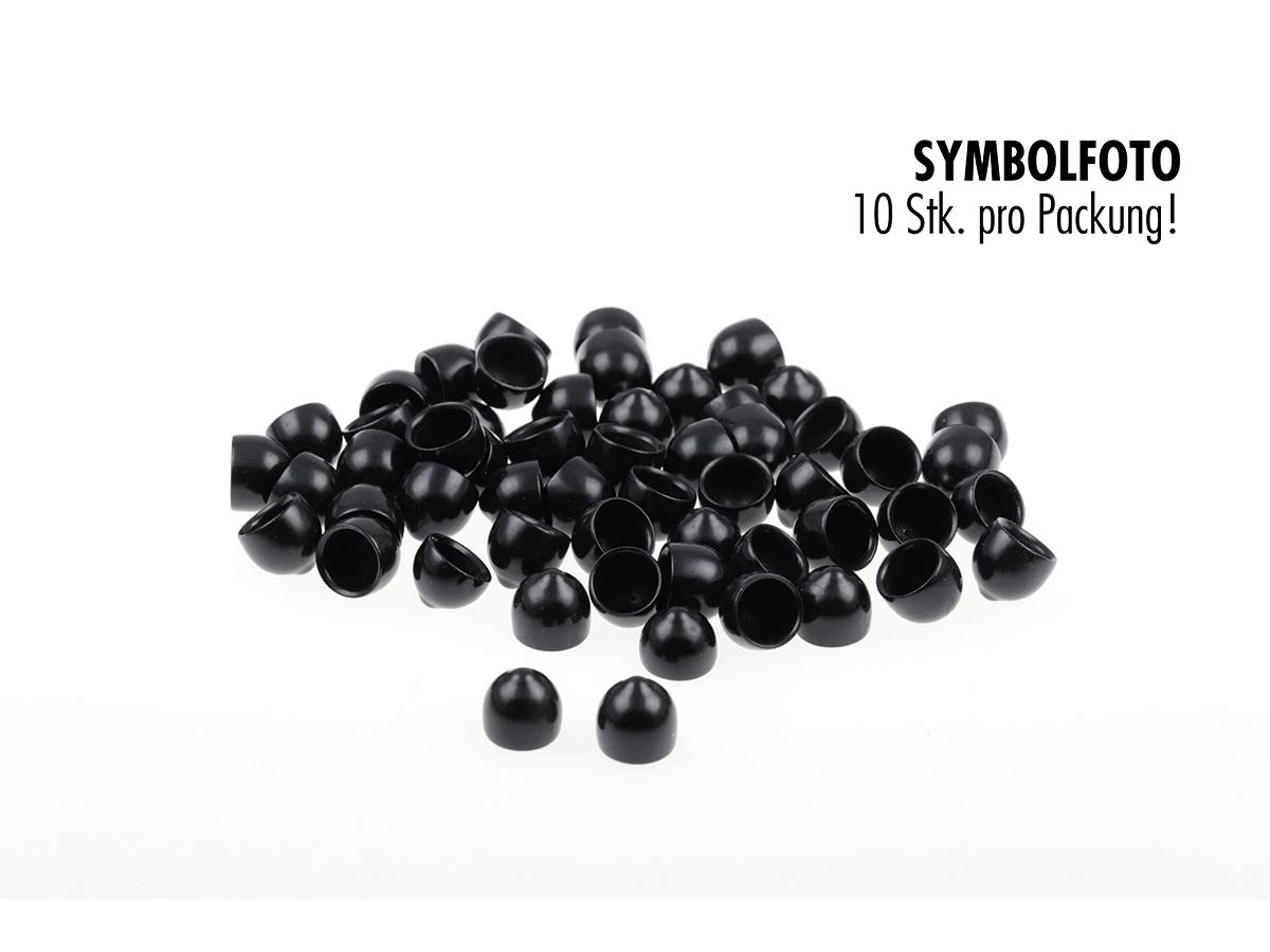 M6 Allen Sockethead Screws Cover Kit Black Pack 10