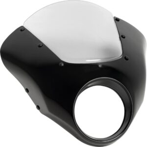 Dark Night Semifairing without Bracket and Screen Dimensions Fairing with Screen, Height 470 mm x Width 460 mm