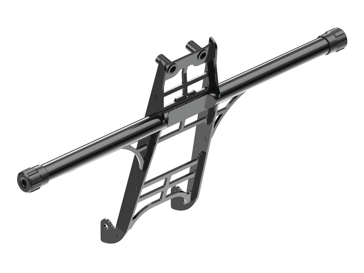 Club-Style Crash Bar Width: 820 mm Black Powder Coated