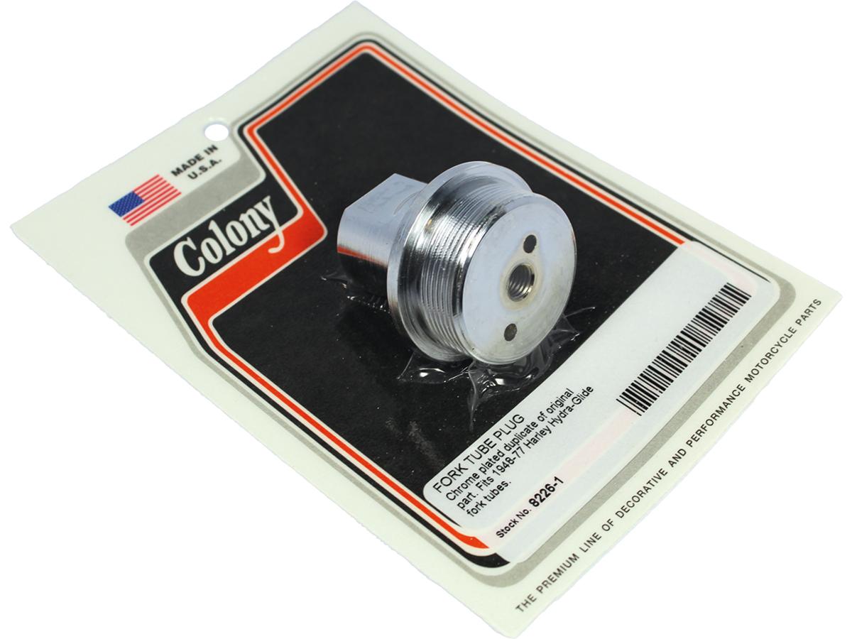 Fork Tube Plug Chrome