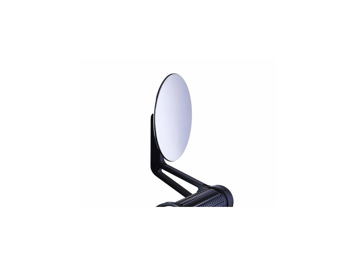 mo.view classic 130 Bar End Mirror 110 mm Stem Length Black Anodized