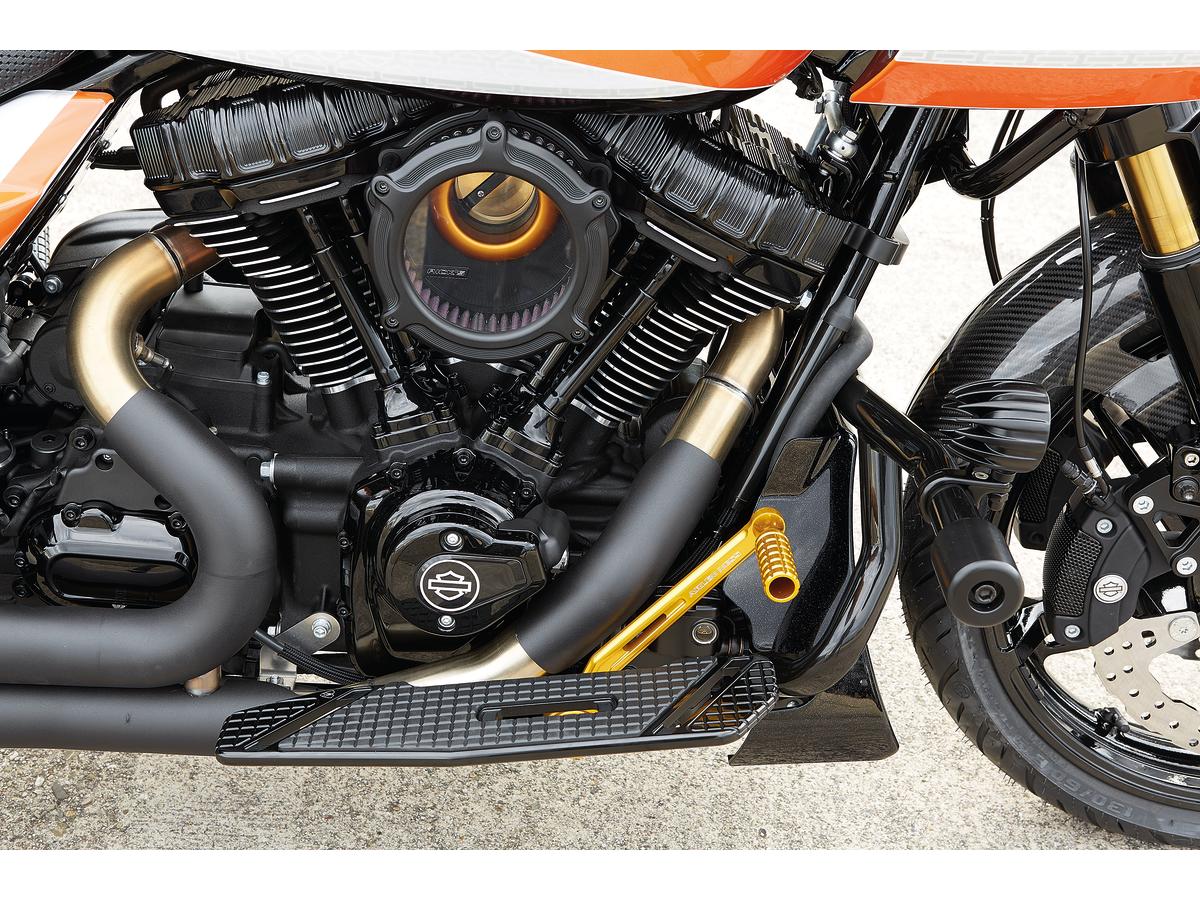 Good Guys 3 Air Cleaner Transparent Cover, Gold Insert Anodized Black