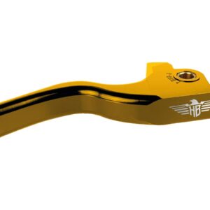 Performance 3-Finger Brake-and Clutch Lever Set Gold Anodized Hydraulic Clutch
