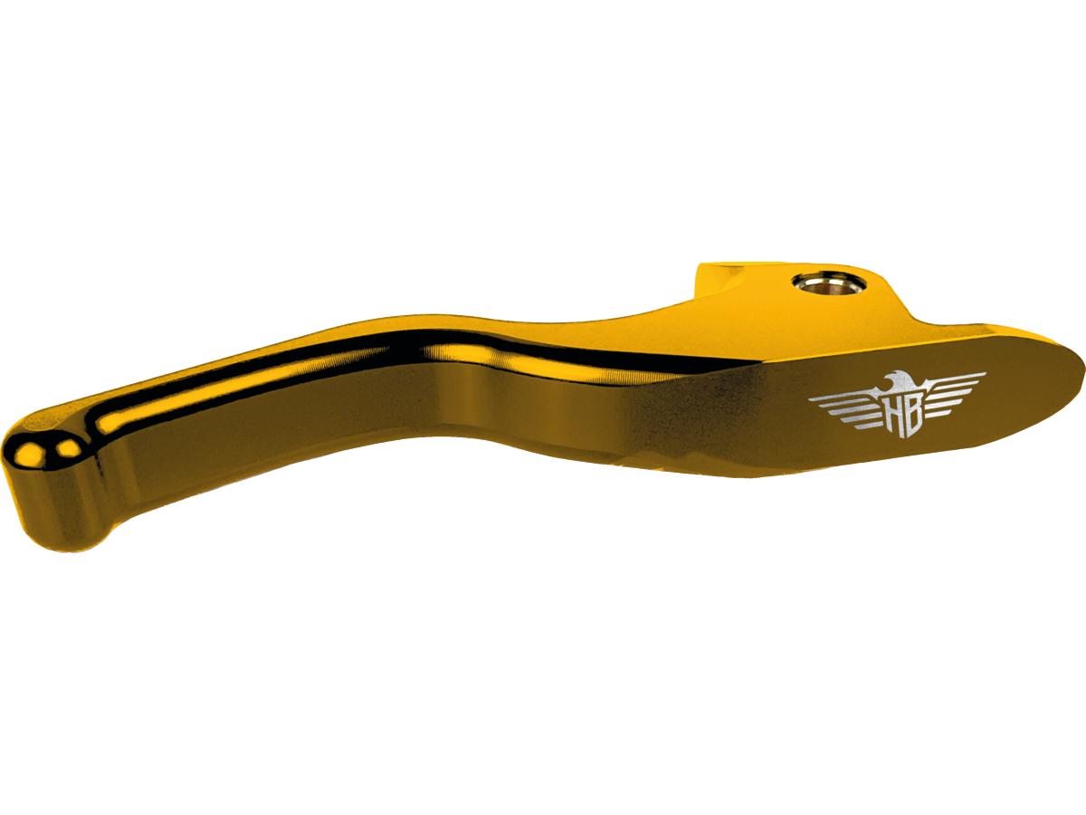 Performance 3-Finger Brake-and Clutch Lever Set Gold Anodized Hydraulic Clutch