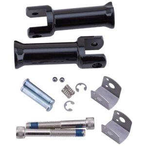 Passenger Foot Peg Mount Kit for FL, FX Softail 18-up Black
