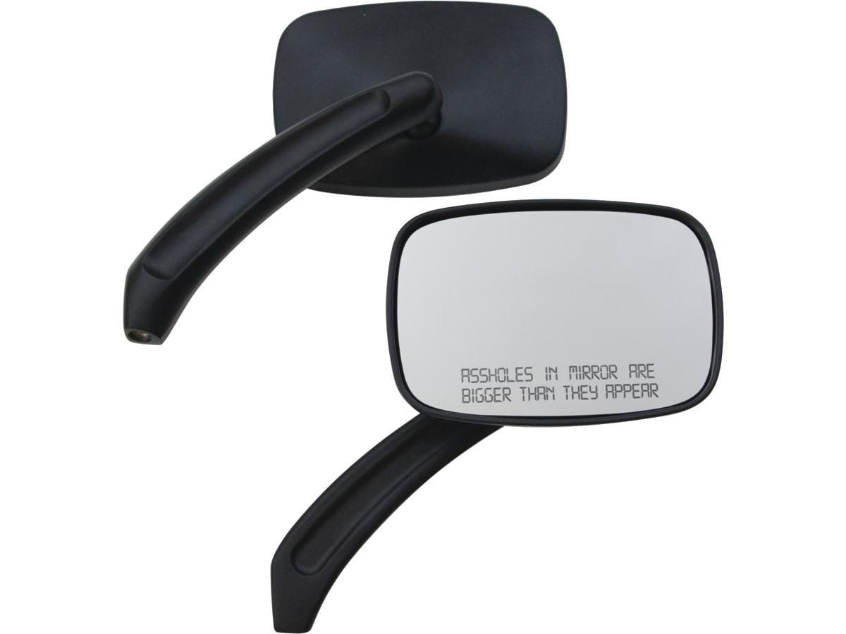 Ass... Rectangular Mirror Black