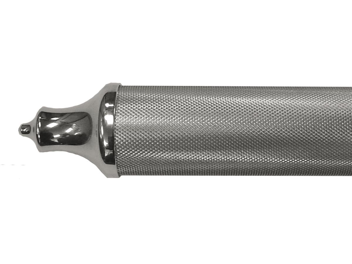 Grip End Caps Style B Chrome 1"