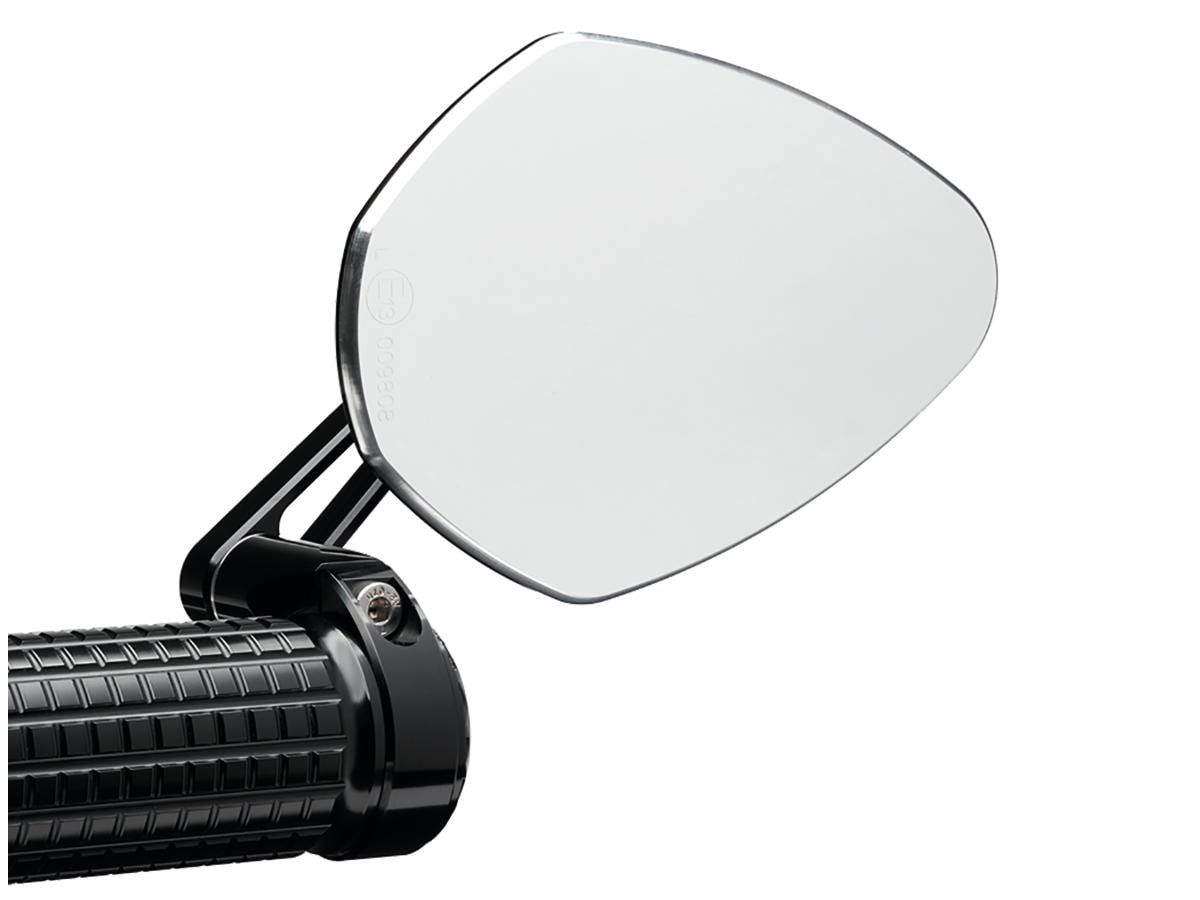 mo.view sport 60 flip Bar End Mirror Black Anodized