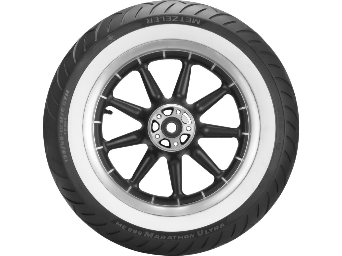 ME 888 Marathon Ultra Tire 150/80 B-16 77H TL Reinforced White Wall