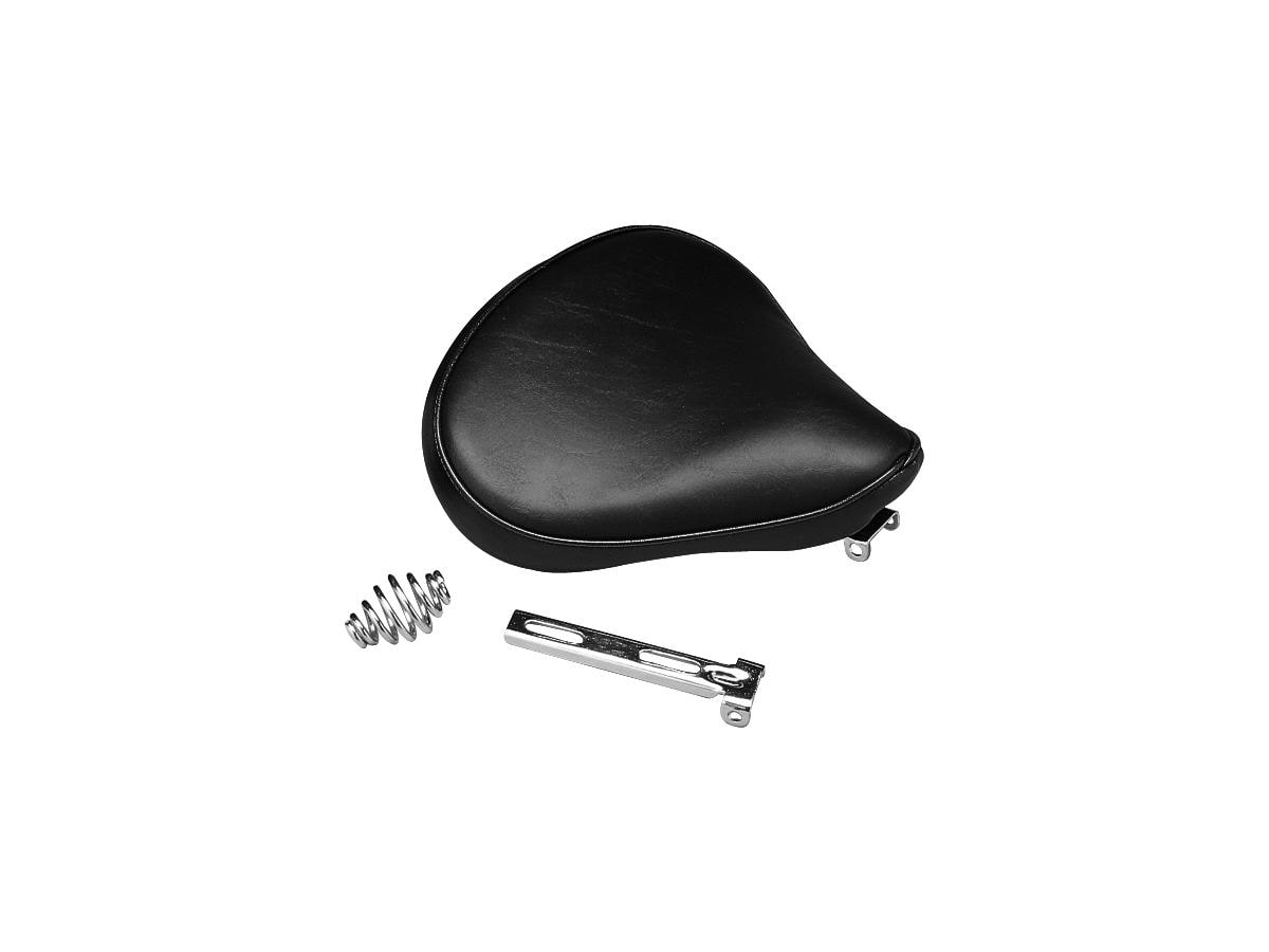 Large Smooth Spring Solo Seat Black Vinyl
