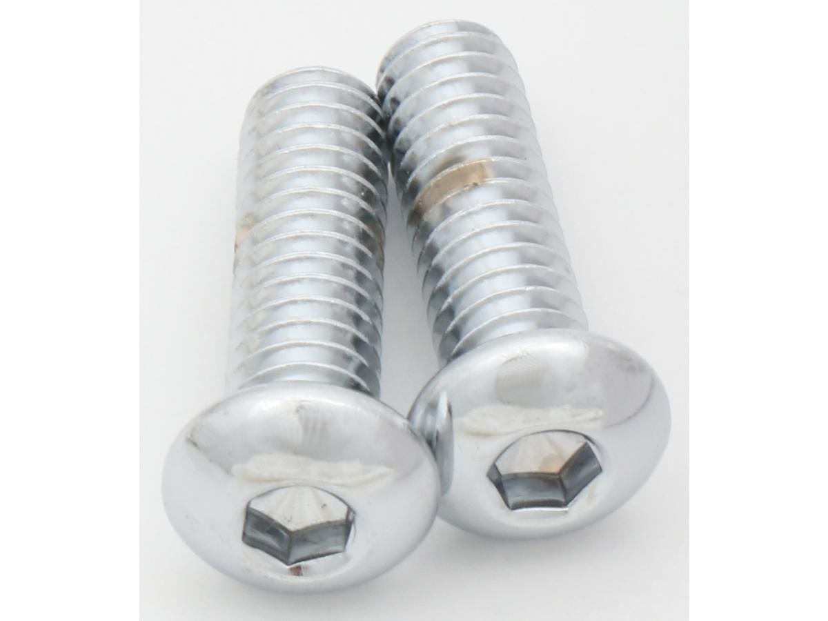 Buttonhead Allen Socket Bolt Pack Chrome Allen head 5/16"-24 UNF 1"