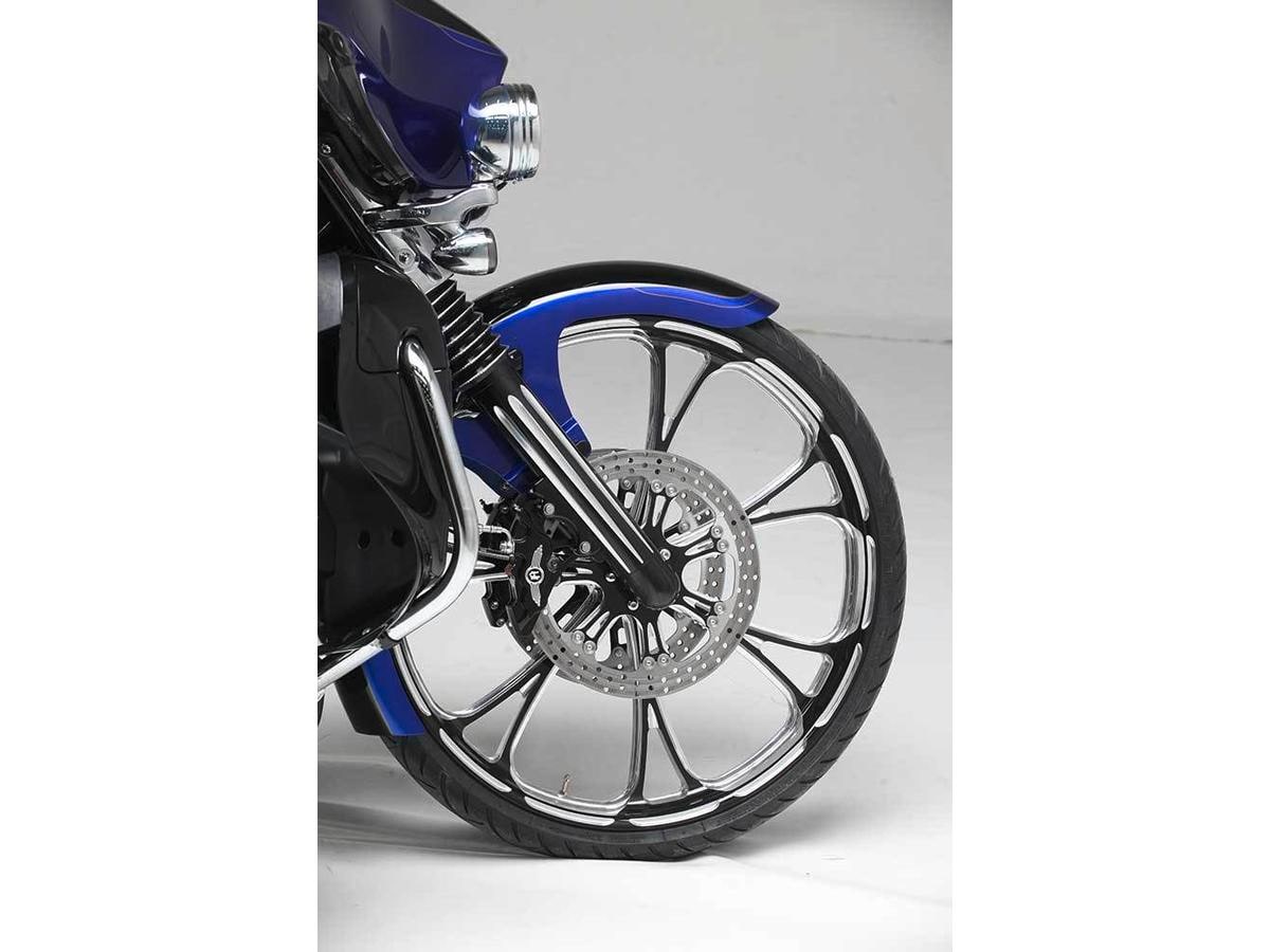 Virtue Wheel Contrast Cut Platinum 21" 3,50" ABS Single Flange Front