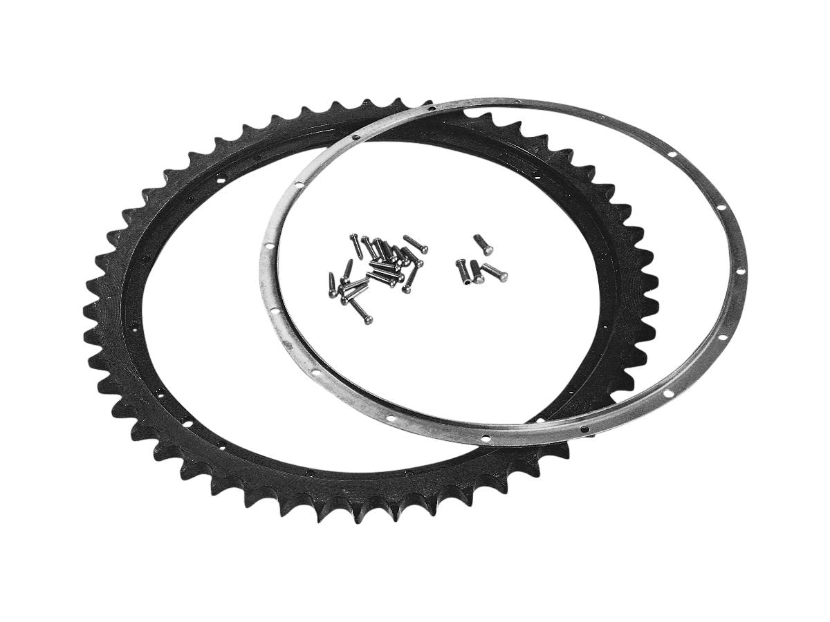 Rear Brake Drum Sprocket and Rivet Kit