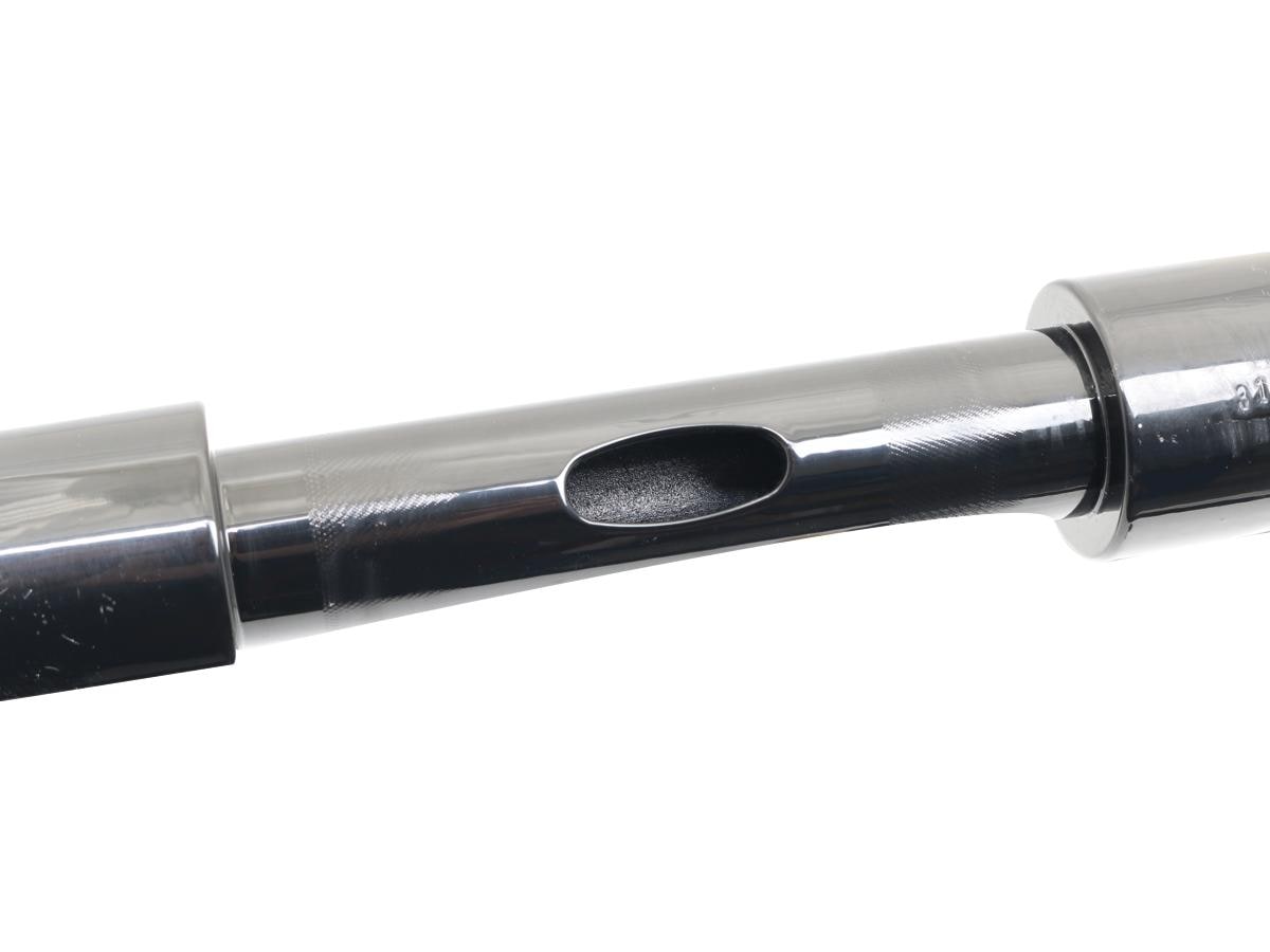 2" Str8UP Handlebar for Softail Medium (280mm), Width Lower Tube 300 mm Black Powder Coated Cable Clutch Throttle By Wire
