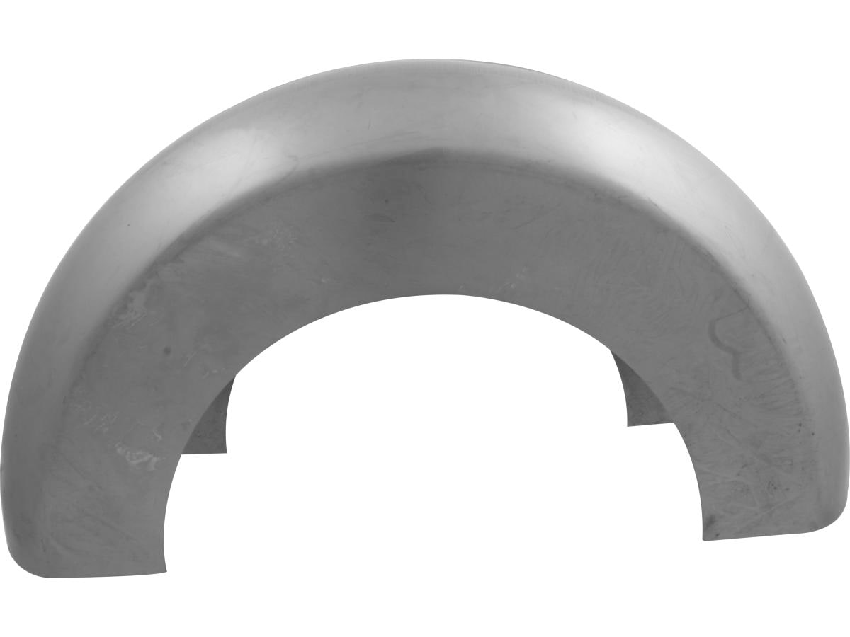 11" Roll-Your-Own Custom Blank Steel Front Fender Smooth-Side with 15 3/4" Radius