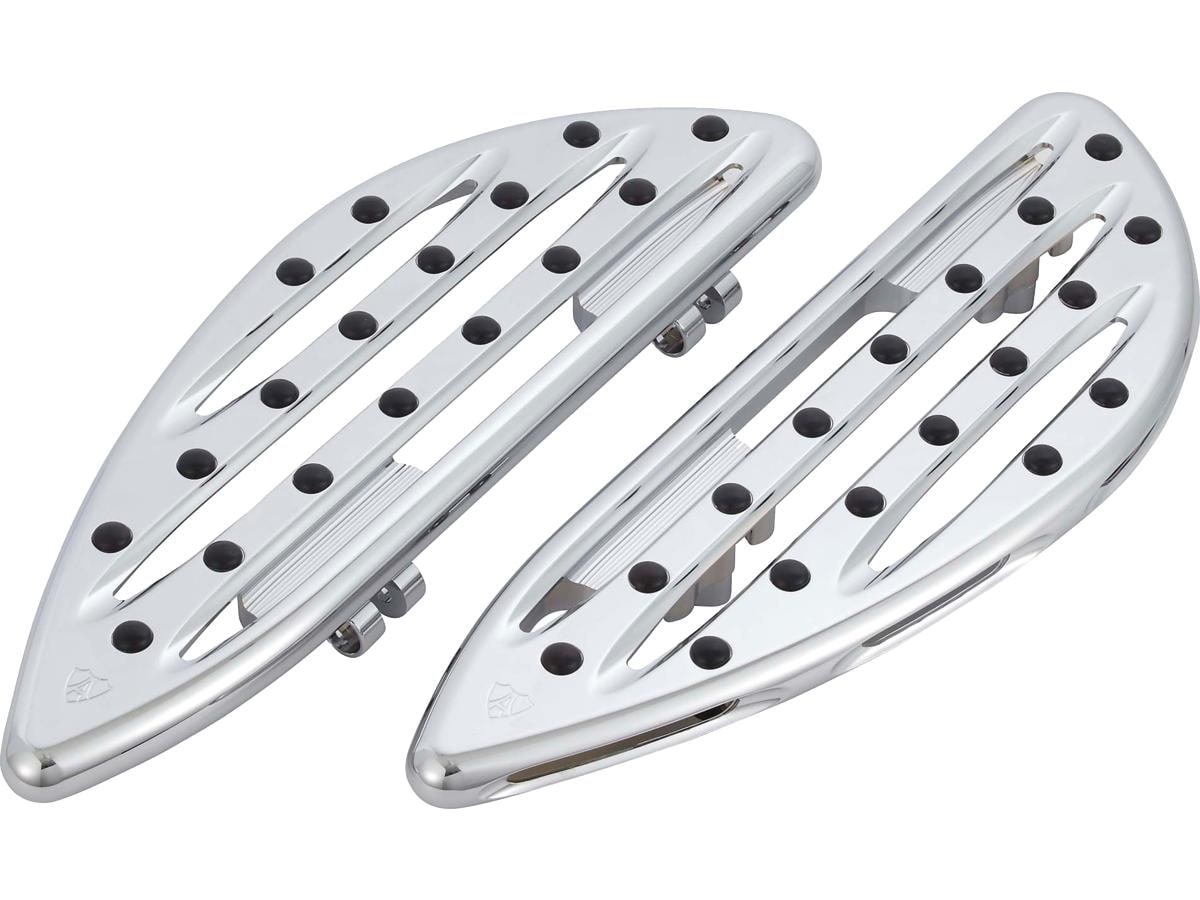Deep Cut Driver Floorboards Chrome