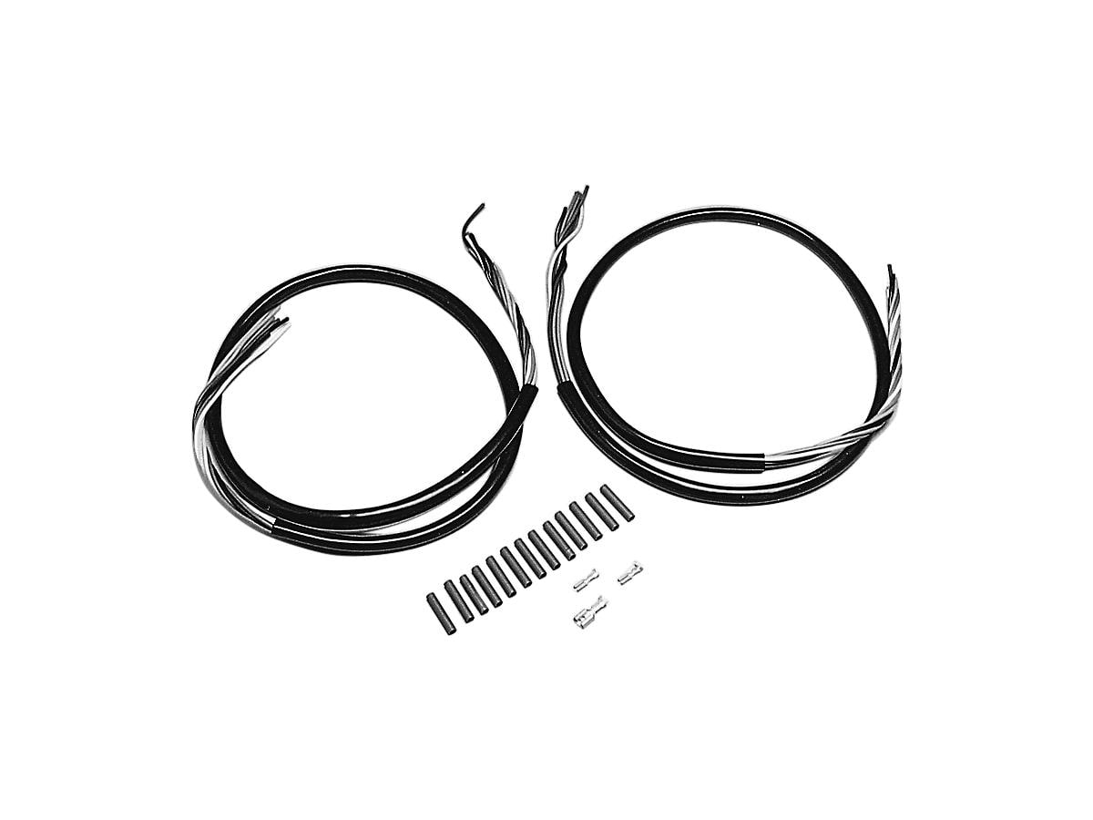 Extended Handlebar Wire Harness Includes 14 connectors, 3 terminals