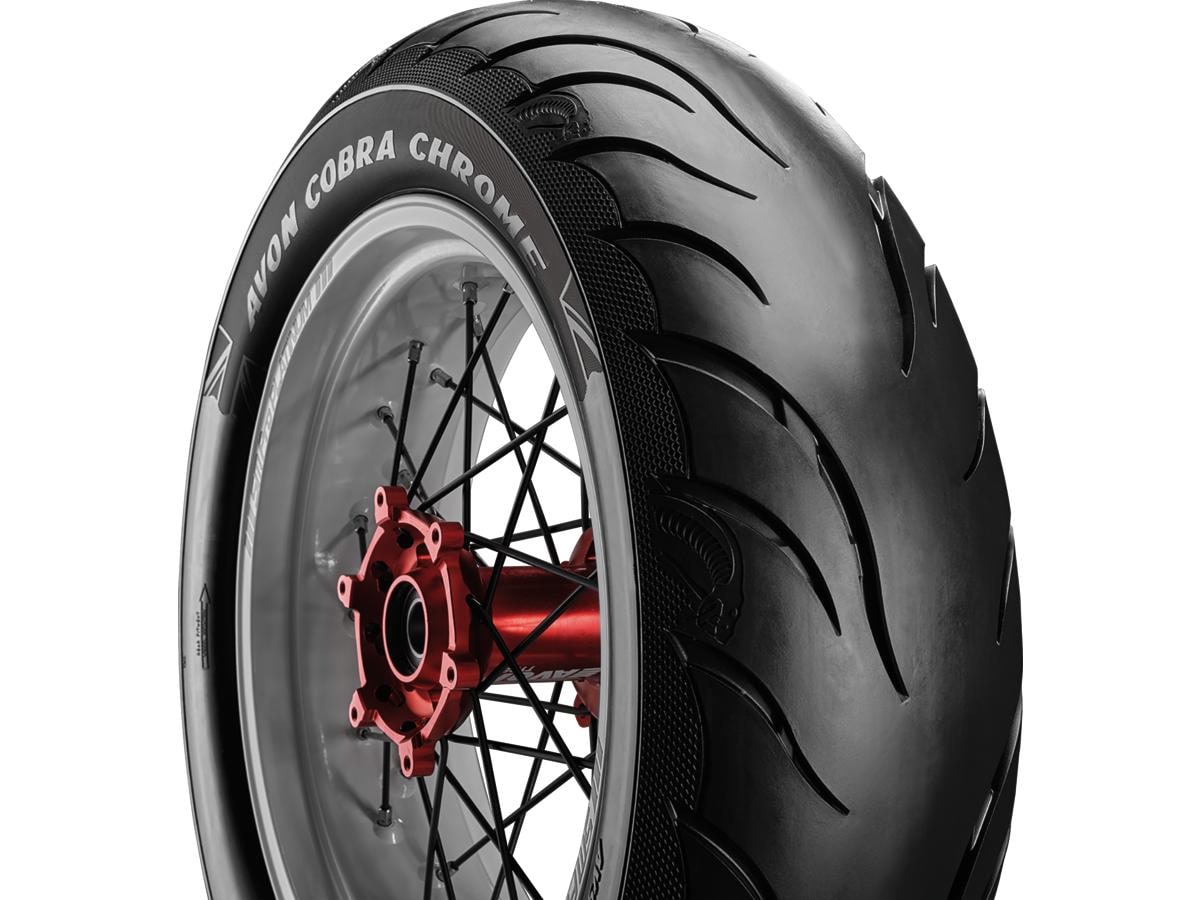 Cobra Chrome Tire 140/70 B-18 73H TL Reinforced Black Wall
