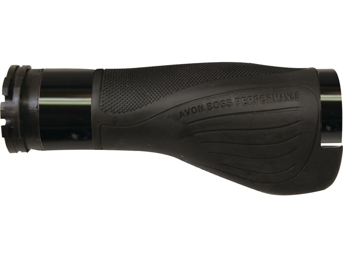 Boss Performance Grips Black Anodized 1" Throttle Cables