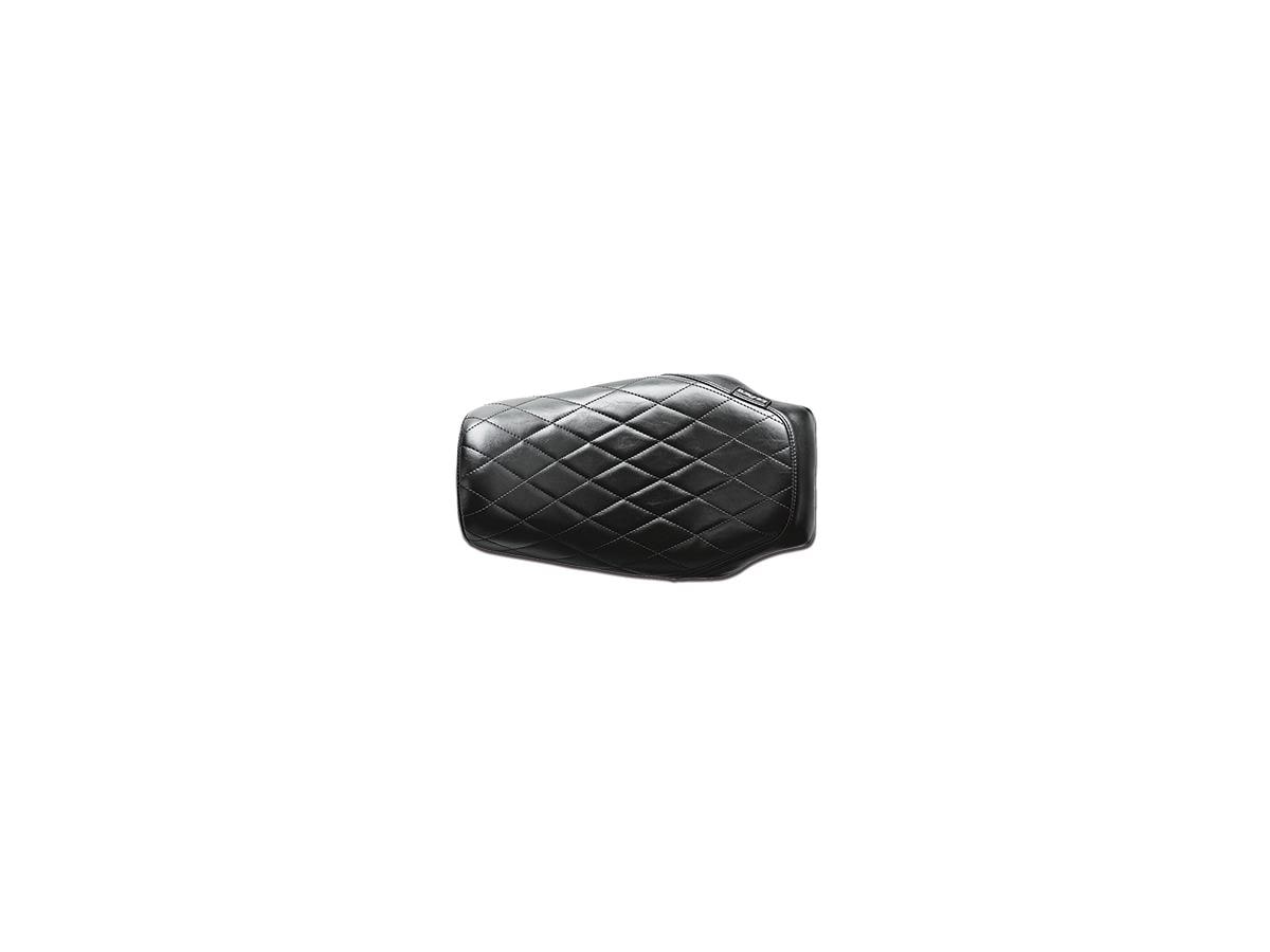Bare Bones Solo Seat Diamond Stitch Black Vinyl