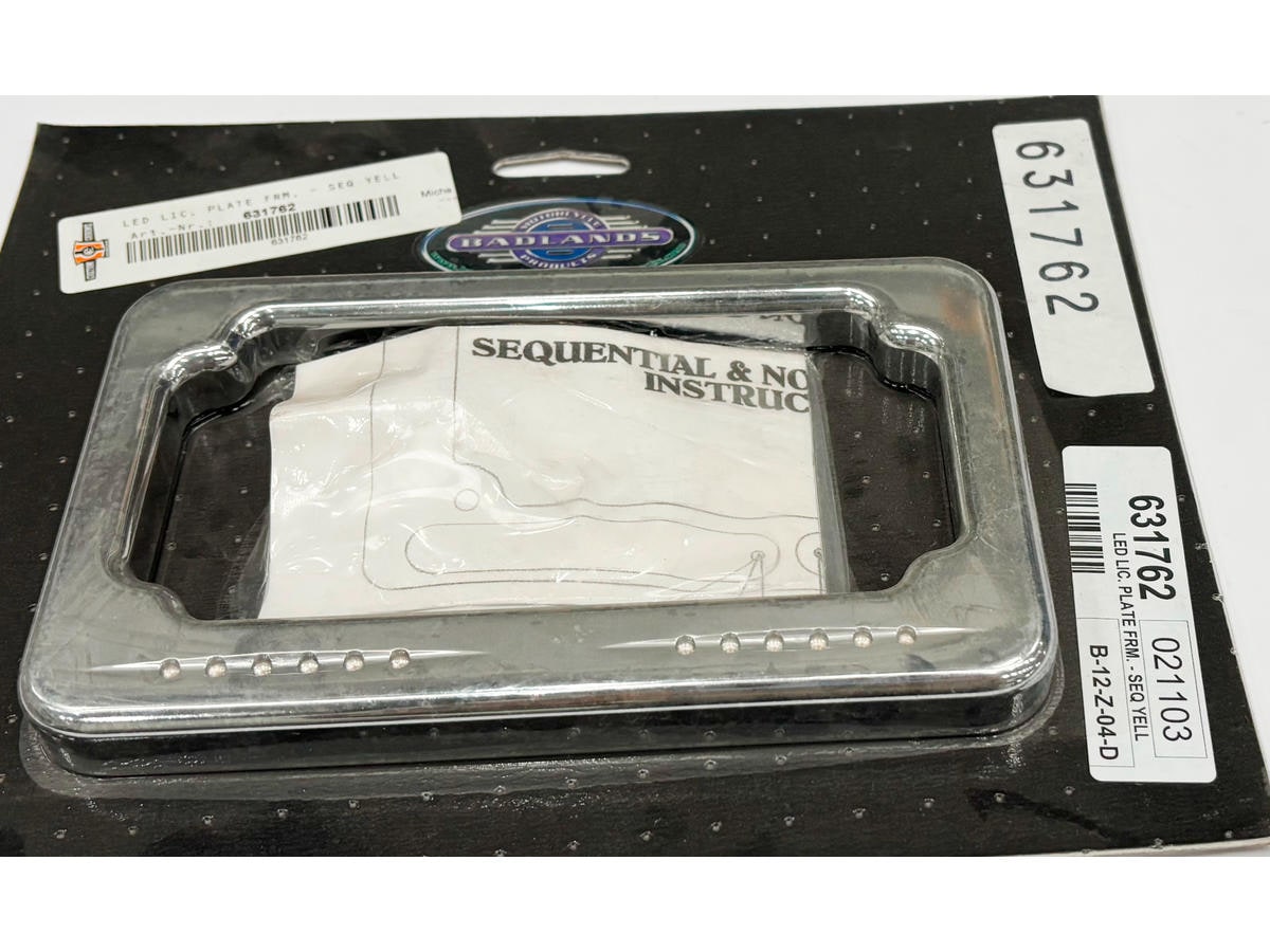 LED LICENSE PLATE FRAME