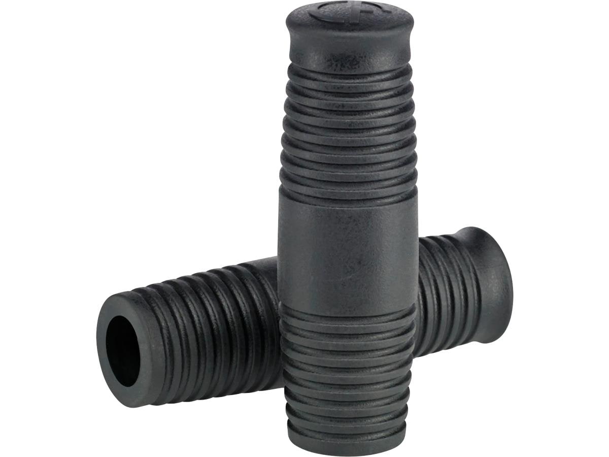 Cole Foster Grips Black 1" Throttle By Wire Throttle Cables