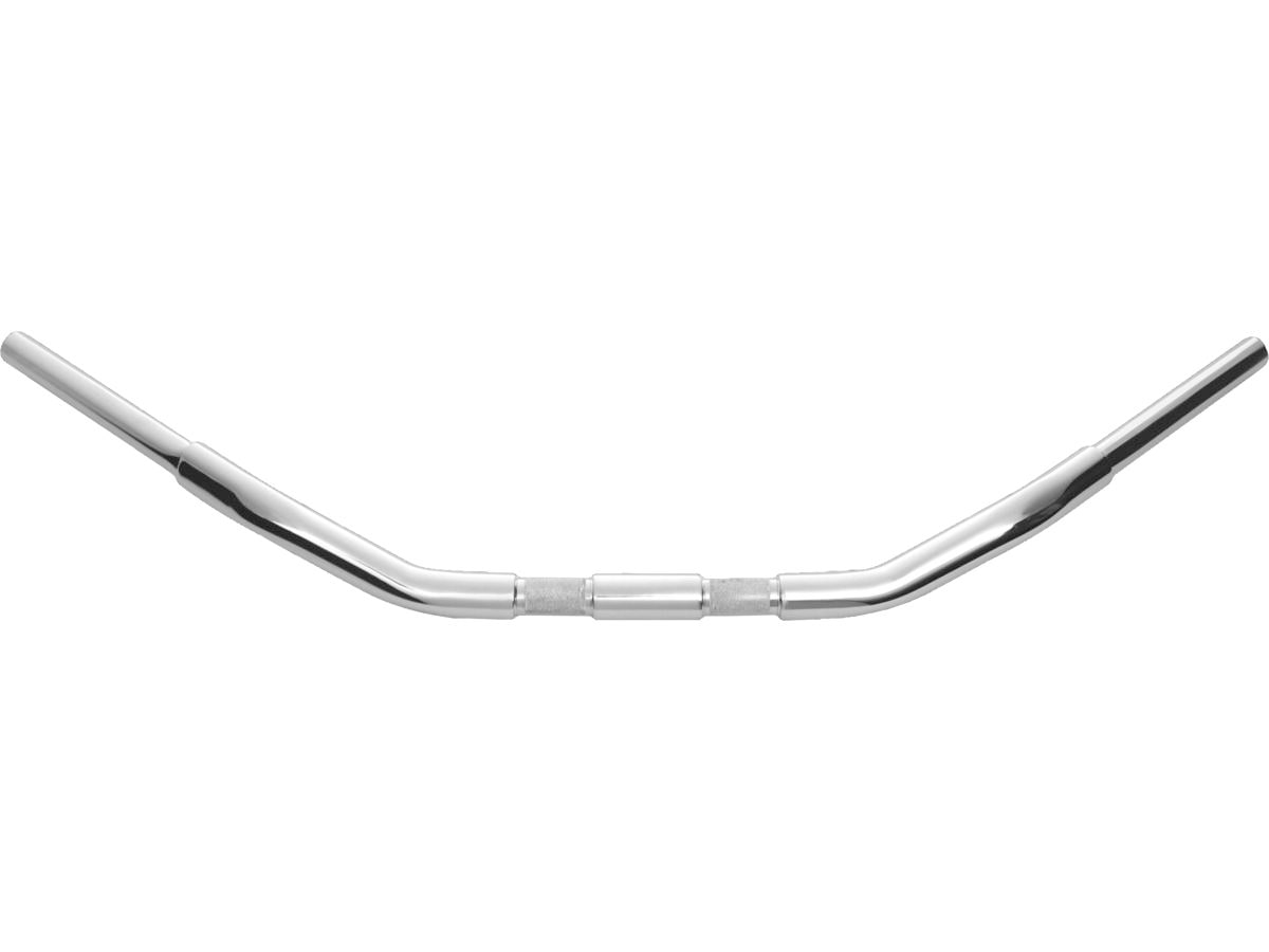1 1/4" Chubby Springer Knuckle Style Handlebar Non-Dimpled 3-Hole Chrome 1 1/4" Throttle By Wire Throttle Cables