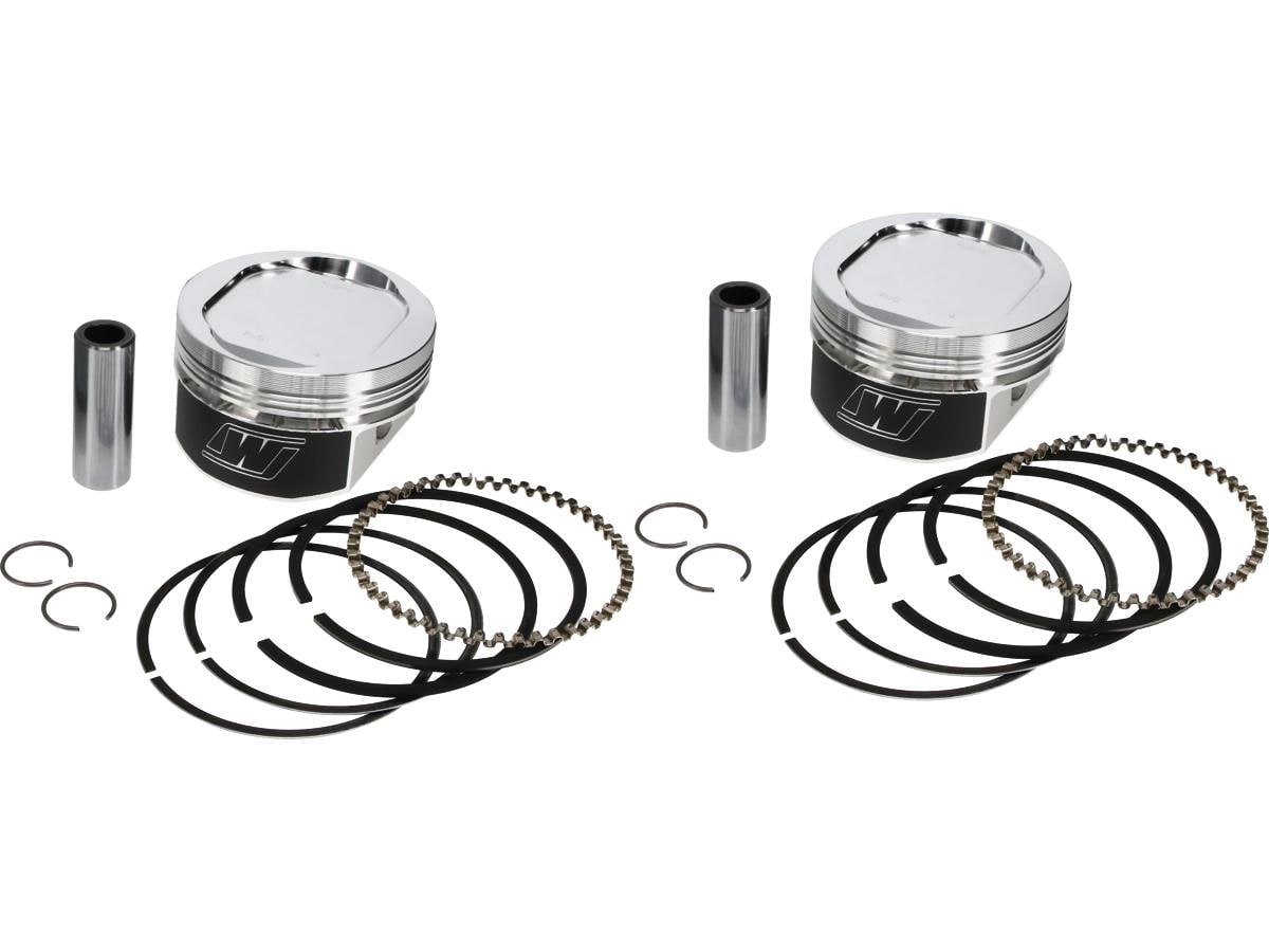 Forged Conversion (Forged) Piston Kit for Sportster Stroke 3,813" Bore 3,518" (89,3572 mm ), Inverted Dome -8,5cc 10:1 +.020 mm