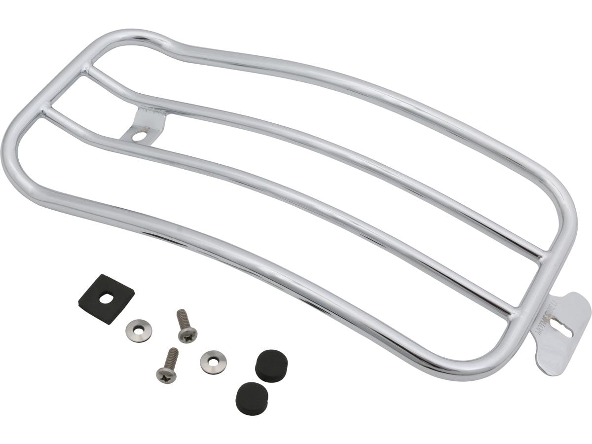 7" Solo Luggage Rack Chrome