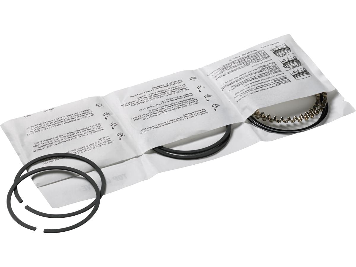Piston Rings Stroke 3,812" Bore 3,040" (77,216 mm ) Compression rings: 2 - 1.5MM, oil segment: 1 - 2.8MM 9:1 +.040 mm Moly 883 ccm (54 cui)