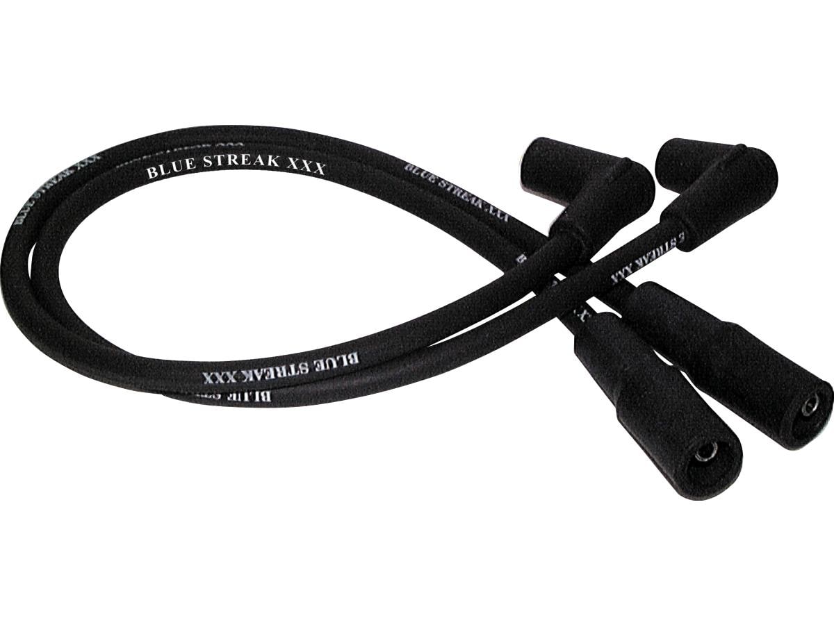 Triple Silicone Spark Plug Wire Set Black