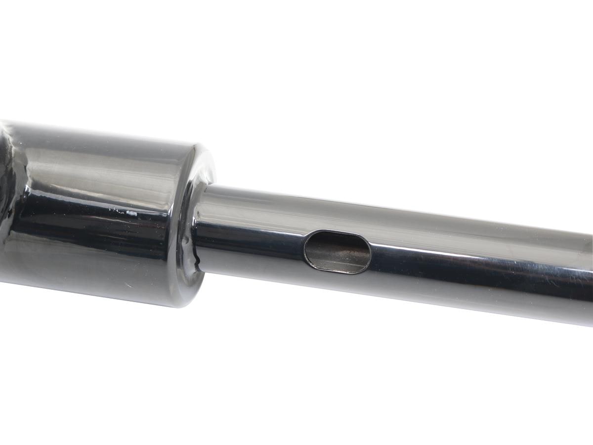2" Str8UP Handlebar for Softail Medium (280mm), Width Lower Tube 300 mm Black Powder Coated Cable Clutch Throttle By Wire