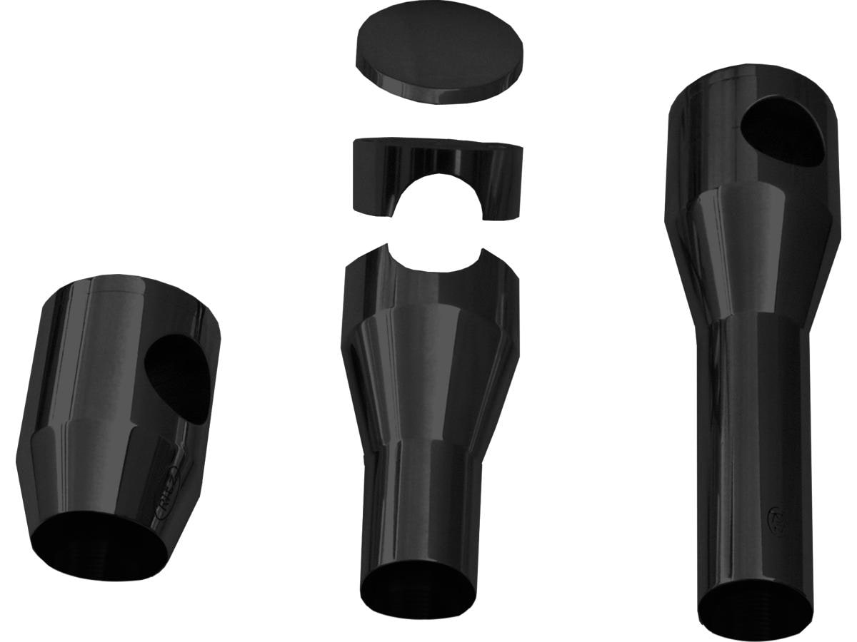 Big Bone 75 Risers Black Powder Coated 1"
